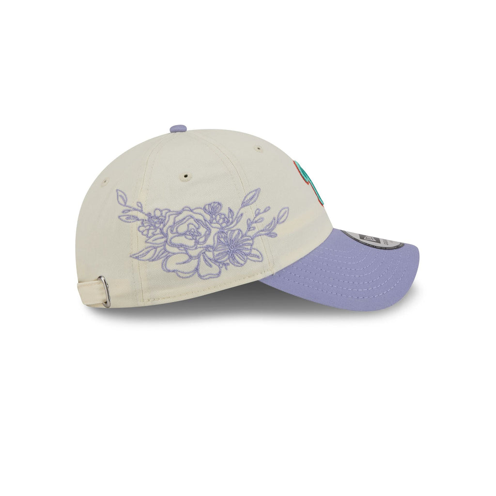 Philadelphia Phillies Lavender Flowers Casual Classic Adjustable Hat