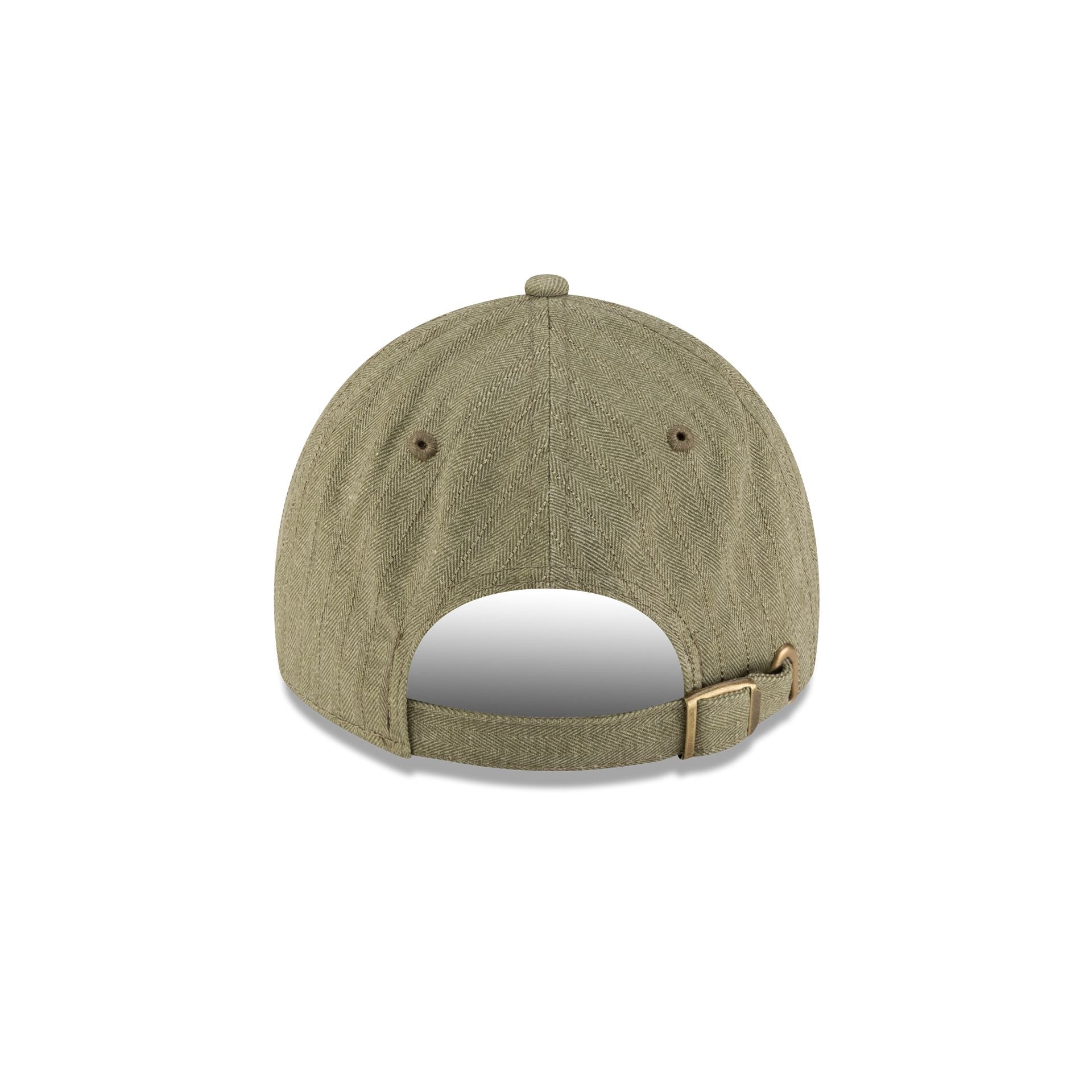 New Era Cap Herringbone New Olive Casual Classic Adjustable Hat
