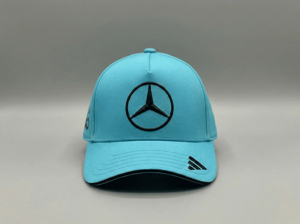 Mercedes AMG Petronas F1 2026 George Russell Team Hat Light Blue