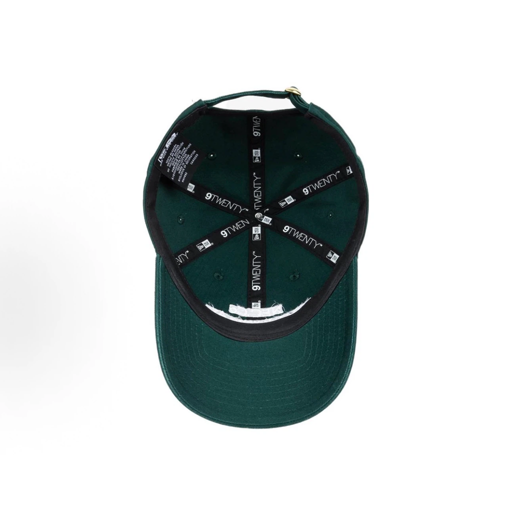 Forest Green Vintage Address Embroidered Dad Hat, Unstructured Soft Crown Curved Brim Adjustable Baseball Cap for Men Women
